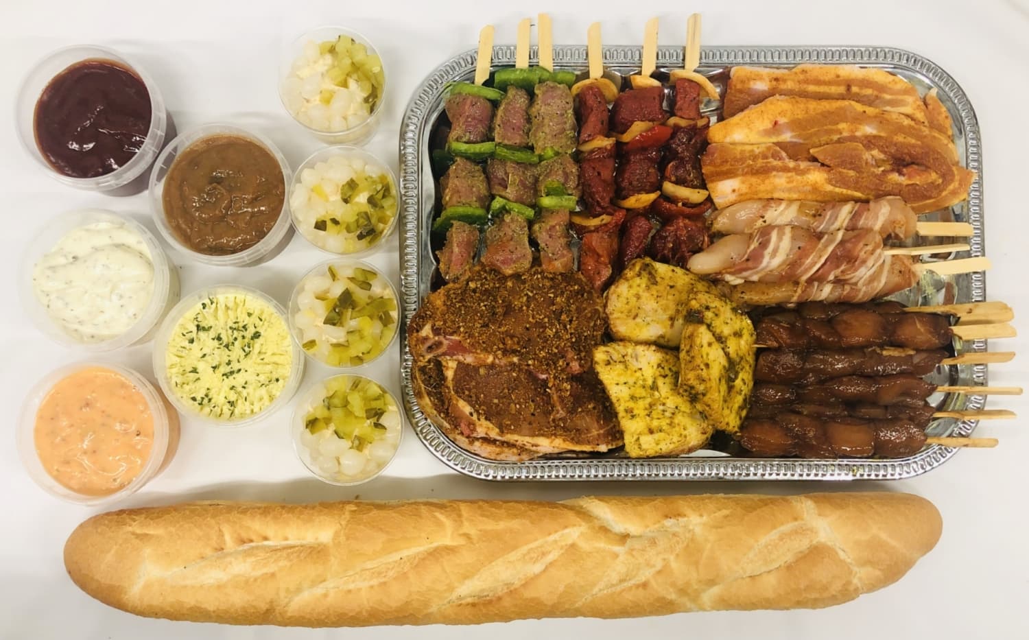 Barbecue Menu Hoenderloo